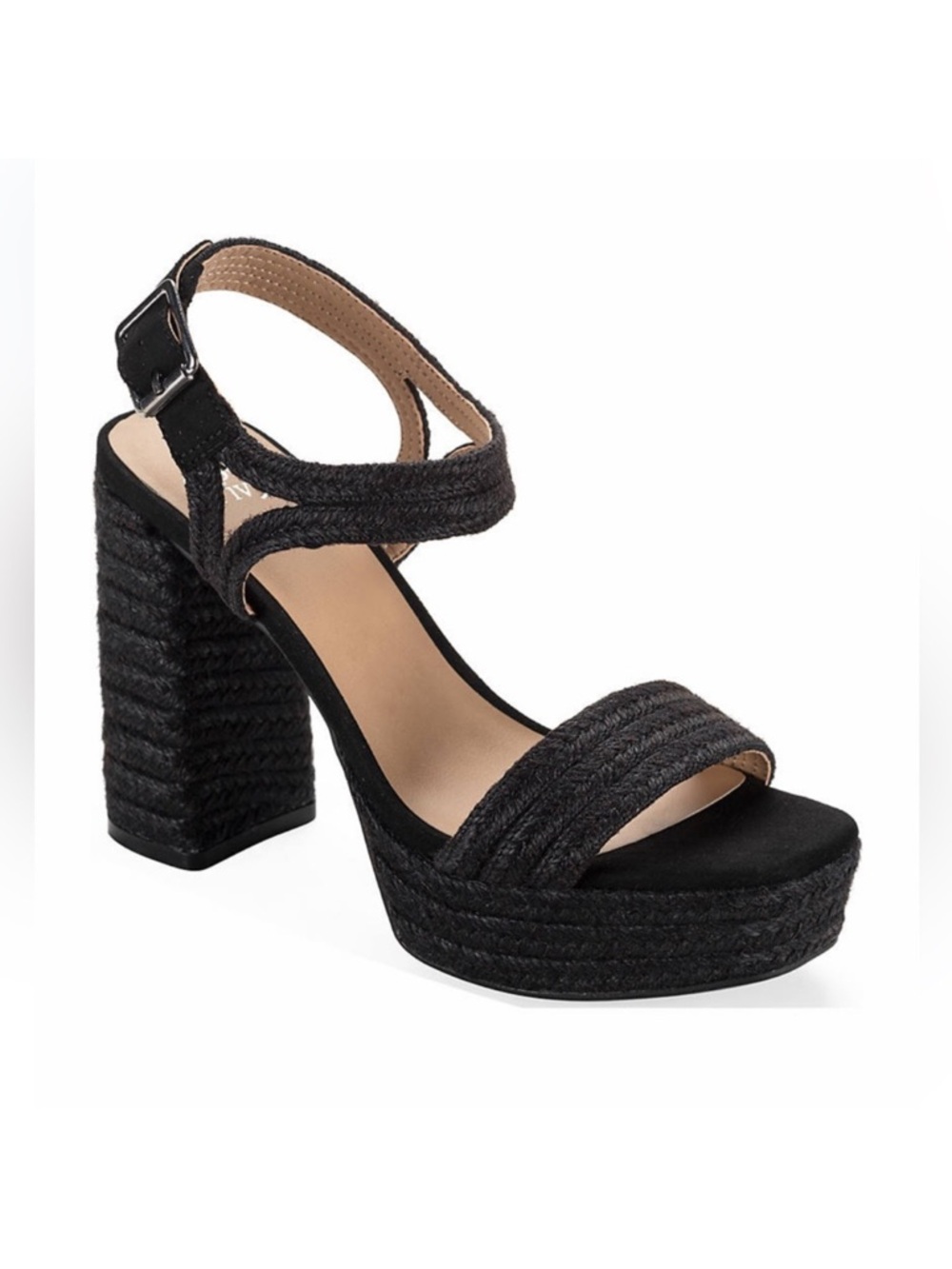 Tamara Sandals from Crown & Ivy™ in black jute, 7.5
